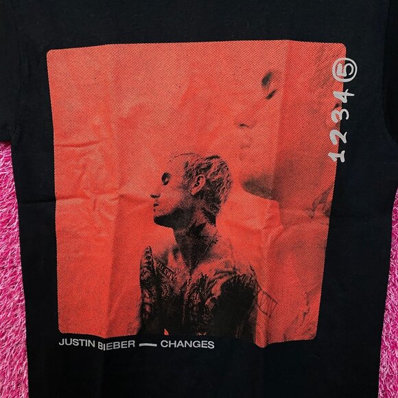 Justin Bieber Changes Album Cover Art Contemporary R&B Tee small - Picture 2 of 4